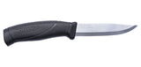 Couteau à lame fixe Morakniv Companion acier inoxydable 12C27 lame 104 mm étui ambidextre