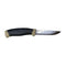 Couteau à lame fixe Morakniv Companion acier inoxydable 12C27 lame 104 mm étui ambidextre