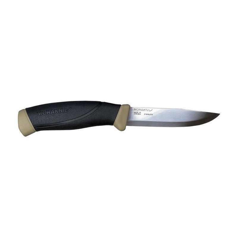 Couteau à lame fixe Morakniv Companion acier inoxydable 12C27 lame 104 mm étui ambidextre