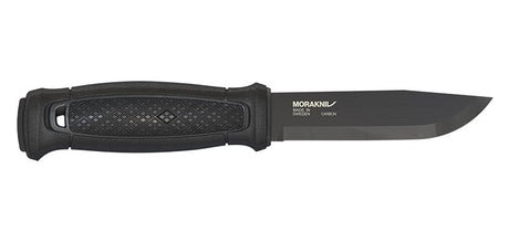 Couteau à lame fixe Morakniv Garberg BlackBlade carbone avec kit Multi-Mount soie pleine