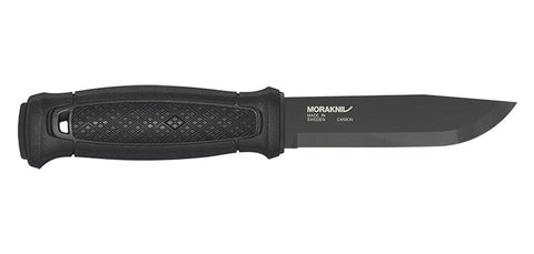 Couteau à lame fixe Morakniv Garberg BlackBlade carbone avec kit Multi-Mount soie pleine