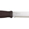 Couteau à lame fixe Morakniv Garberg Grand lame 142 mm soie pleine étui cuir acier 14C28N