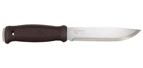 Couteau à lame fixe Morakniv Garberg Grand lame 142 mm soie pleine étui cuir acier 14C28N