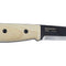 Couteau à lame fixe Morakniv Lok BlackBlade manche frêne certifié FSC étui cuir lame 109 mm