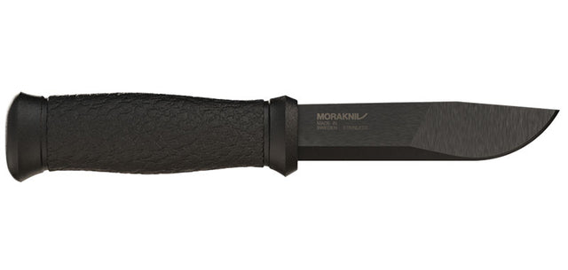 Couteau à lame fixe Morakniv Mora 2000 BlackBlade lame revêtue 109 mm acier 14C28N
