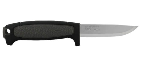 Couteau à lame fixe Morakniv Risberg acier au carbone C100S lame 91 mm étui verrouillable