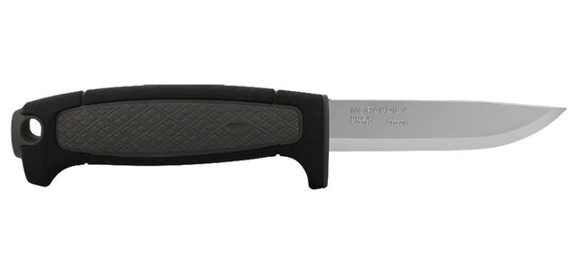 Couteau à lame fixe Morakniv Risberg acier au carbone C100S lame 91 mm étui verrouillable