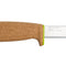 Couteau à lame fixe Morakniv flottant manche liège lame inoxydable 97 mm pour usage nautique