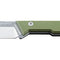 Couteau à lame fixe NN Knives Proto City tanto acier 14C28N lame 79 mm