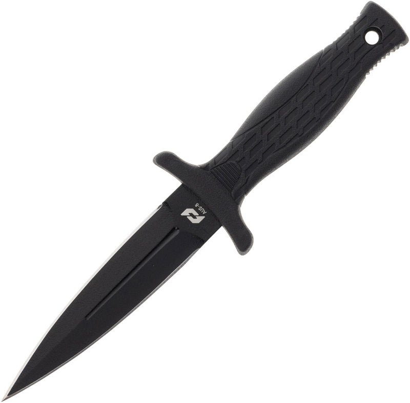 Couteau à lame fixe Schrade Needle acier AUS-8 lame dague 76 mm manche polymère