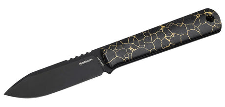 Couteau de cou Boker BFF Packlite TruStone Black acier MagnaCut lame 65 mm
