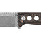 Couteau de cou QSP Canary 141F acier Damas lame 63 mm lame drop point