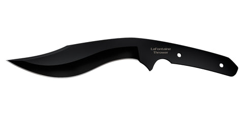 Couteau de lancer Cold Steel La Fontaine acier 1050 High Carbon lame 203 mm