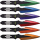Couteau de lancer Perfect Point PP-595 lame 70 mm manche nylon avec étui