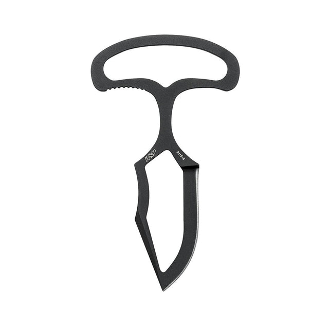 Couteau de poing ASP PDK Push Knife S lame AUS-8 de 5,7 cm avec étui ambidextre