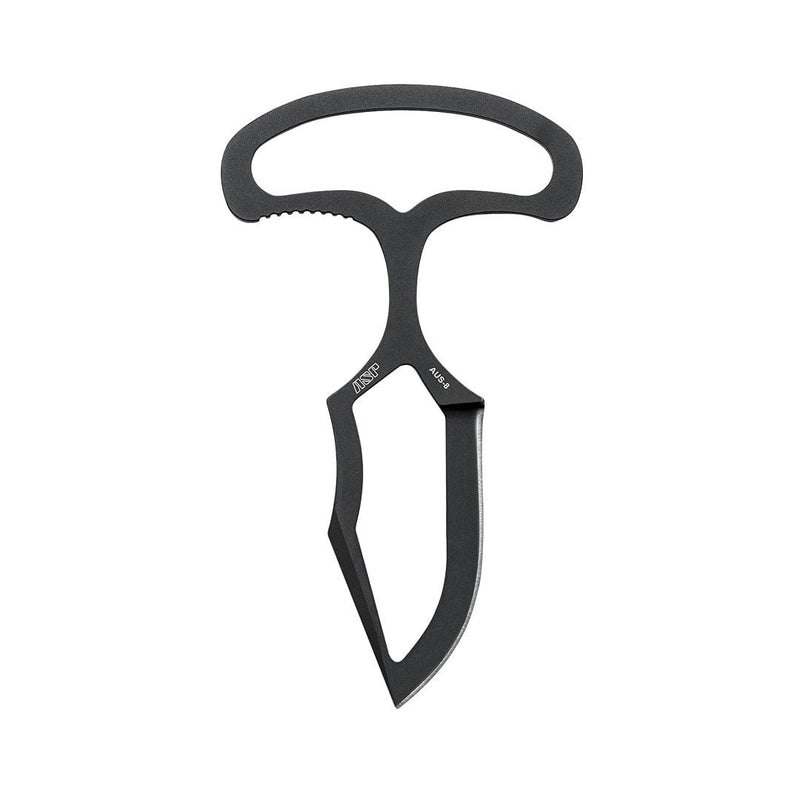 Couteau de poing ASP PDK Push Knife S lame AUS-8 de 5,7 cm avec étui ambidextre