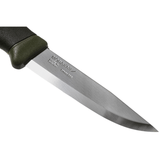 Couteau de survie Morakniv Companion MG acier inoxydable suédois lame 102 mm manche ergonomique