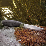 Couteau de survie Morakniv Companion MG acier inoxydable suédois lame 102 mm manche ergonomique