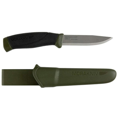 Couteau de survie Morakniv Companion MG acier inoxydable suédois lame 102 mm manche ergonomique