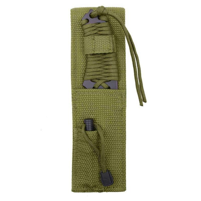 Couteau de survie COUTEAU PARACORDE SURVIVAL Rothco - Vert olive - Welkit.com