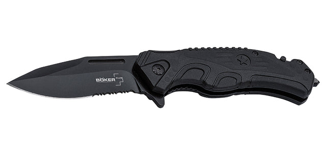 Couteau multifonctions Boker Plus Savior 2 acier 12C27 (Inox) lame 84 mm