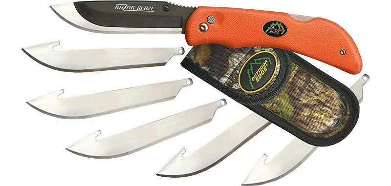 Couteau multifonctions Outdoor Edge Razor Blaze acier 420 J2 lame 89 mm