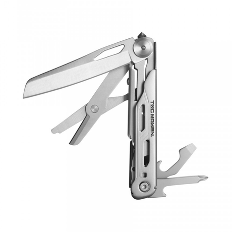 Outil multifonctions de campement Pentagon Axel acier 440 brise-vitre 129 g