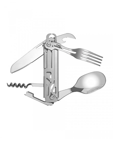 Couvert de campement multifonctions Pentagon Thor acier inoxydable 420 six outils