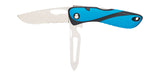 Couteau multifonctions Wichard Offshore Lame Mixte et pissoir acier 12C27 Mod lame 80 mm