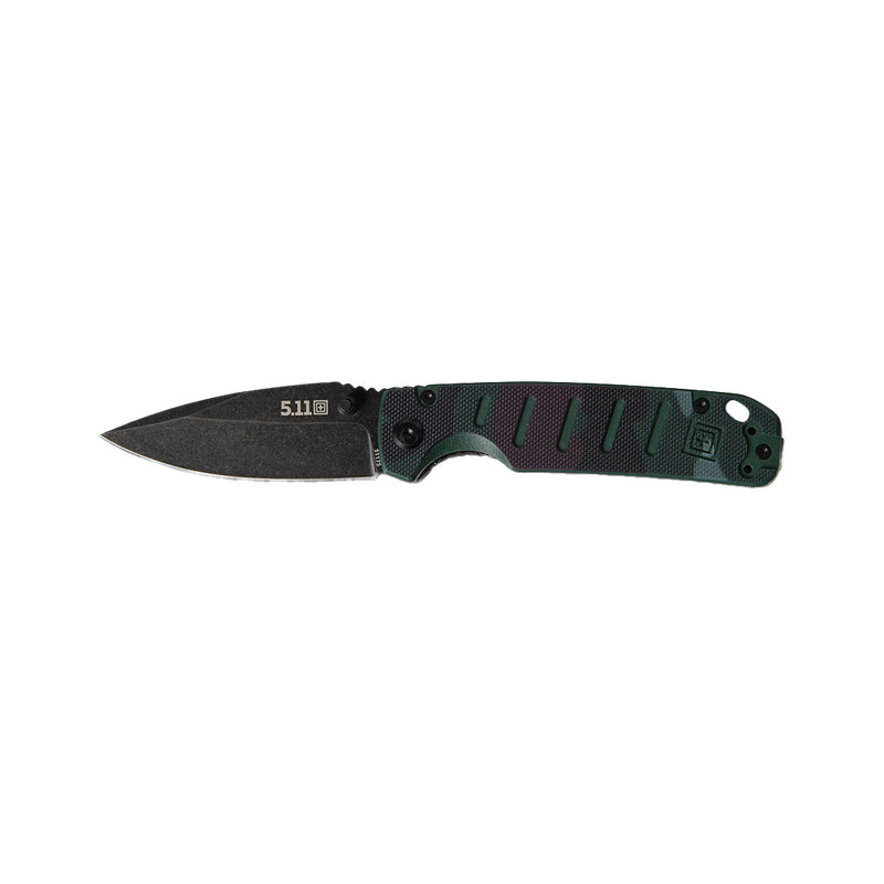 Couteau pliant 5.11 Tactical Braddock DP Mini lame 7,6 cm en acier D2 manche G10