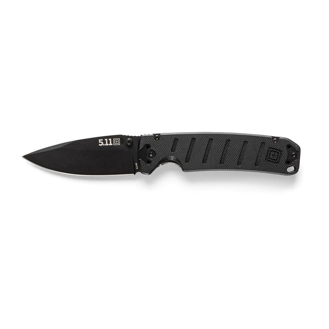 Couteau pliant 5.11 Tactical Ryker DP Full lame D2 de 8,9 cm plaquettes G10 clip 4 positions