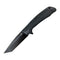 Couteau pliant ABKT Tac Predator acier D2 lame tanto 95 mm manche G10