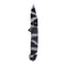 Couteau pliant Ares Camo Rescue manche métallique coupe-sangle et brise-vitre 21 cm