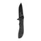 Couteau pliant Ares Gun Steel manche métal 19 cm déplié clip de ceinture et étui nylon
