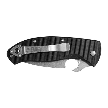 Couteau pliant Ares Spider Speed acier 8Cr13MoV lame semi-crantée de 8,5 cm