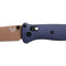Couteau pliant Benchmade Bailout Crater Blue 537 acier CPM M4 lame 86 mm