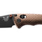 Couteau pliant Benchmade Full Immunity - Burnt Bronze 290 acier CPM M4 lame 63 mm