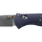 Couteau pliant Benchmade Mini Barrage Crater Blue 585 acier CPM S30V lame 75 mm