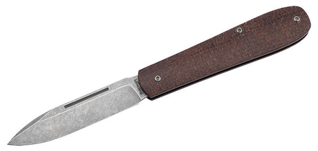 Couteau pliant Boker Coffin Jute Micarta acier MagnaCut lame 80 mm
