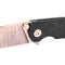 Couteau pliant Boker M4 Sherman Damast Rose Gold - Edition Limit e acier Damas lame 75 mm