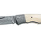 Couteau pliant Boker Magnum Damascus Bone acier Damas lame 78 mm lame clip point
