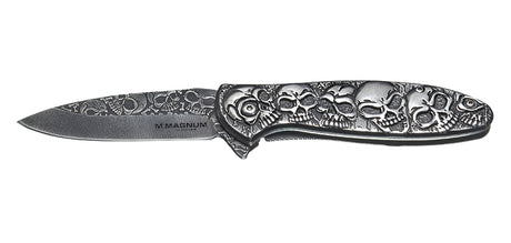 Couteau pliant Boker Magnum Dia de los Muertos acier 440A lame 85 mm