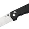 Couteau pliant Boker Magnum Rockstub Black 440B acier 440B lame 67 mm