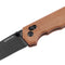 Couteau pliant Boker Magnum Rockstub Brown Micarta 440B acier 440B lame 67 mm