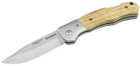 Couteau pliant Boker Magnum Rustic acier 440A lame 85 mm lame drop point
