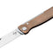 Couteau pliant Boker Plus Atlas Brass acier 12C27 (Inox) lame 70 mm