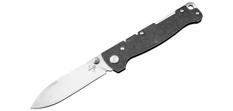 Couteau pliant Boker Plus Atlas Droppoint TS acier D2 lame 73 mm lame drop point