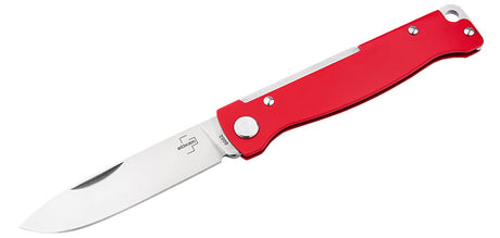 Couteau pliant Boker Plus Atlas acier 12C27 lame 73 mm lame drop point