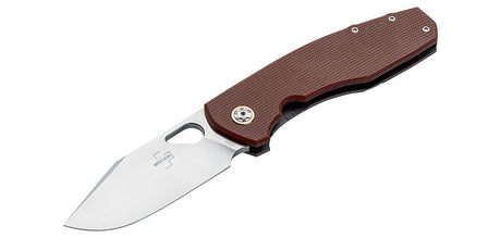 Couteau pliant Boker Plus F 3.5 acier 12C27 (Inox) lame 85 mm lame drop point