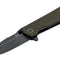 Couteau pliant Boker Plus Kihon OD Assist acier D2 lame 85 mm lame drop point